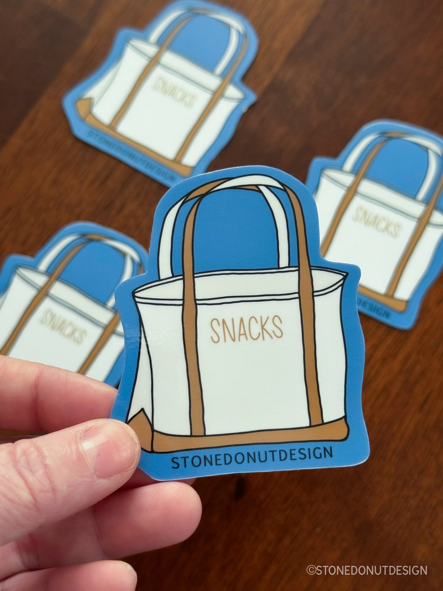 Snarky Tote Bag Sticker