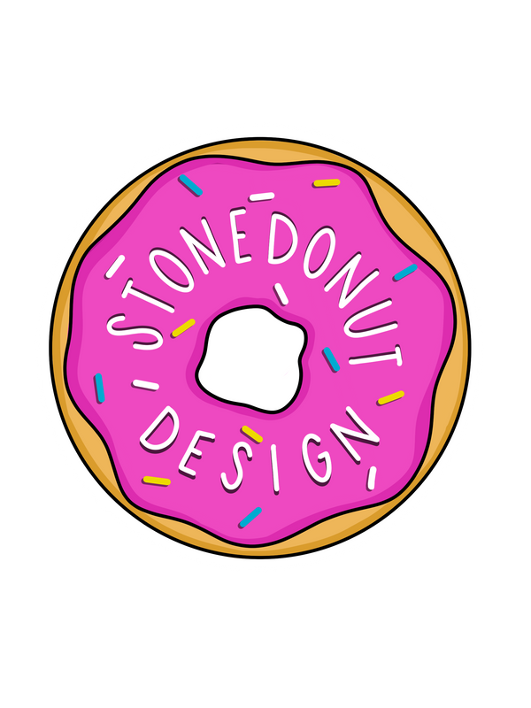 Stone Donut Design