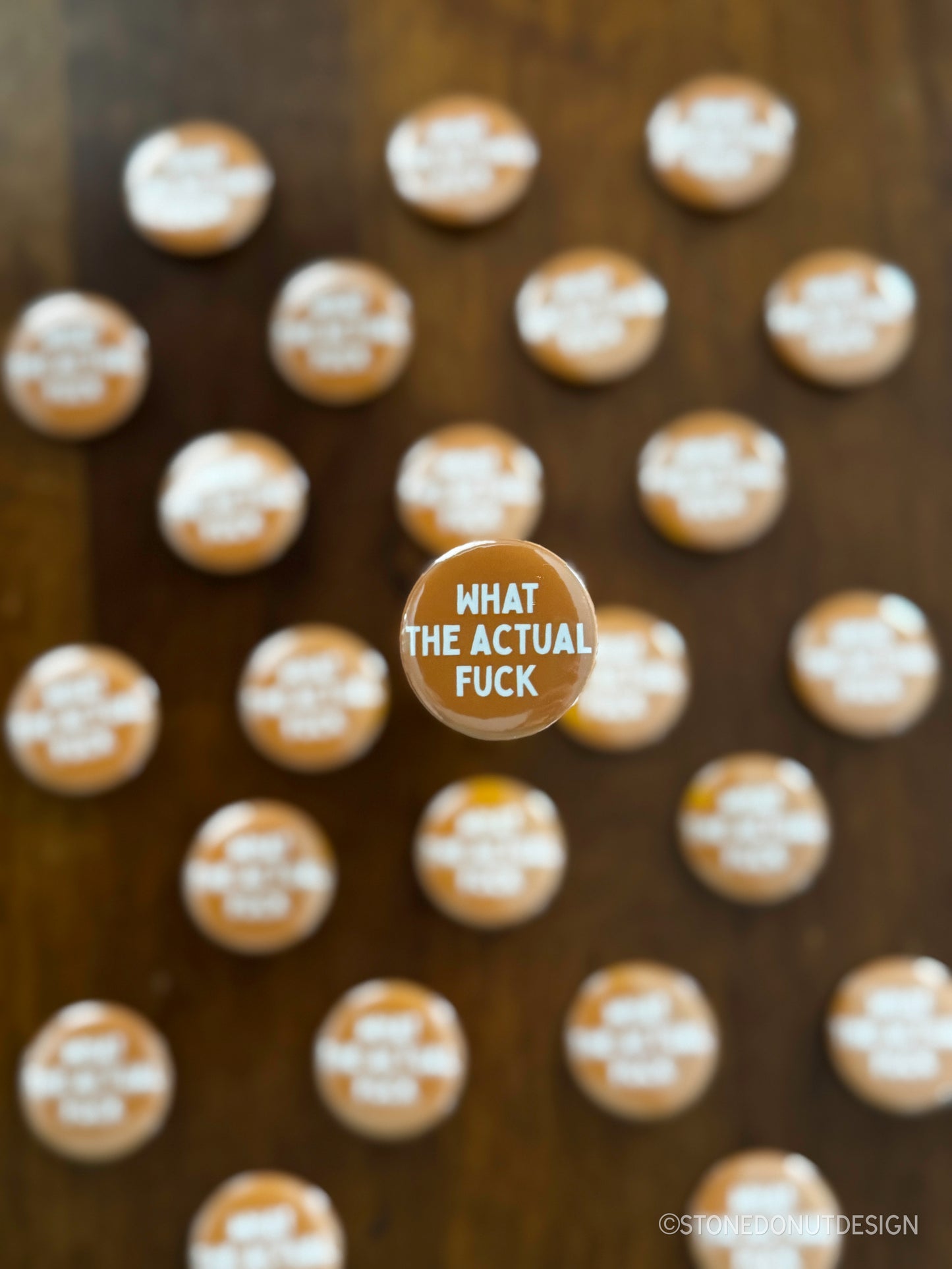 What the Actual Fuck Pinback Button