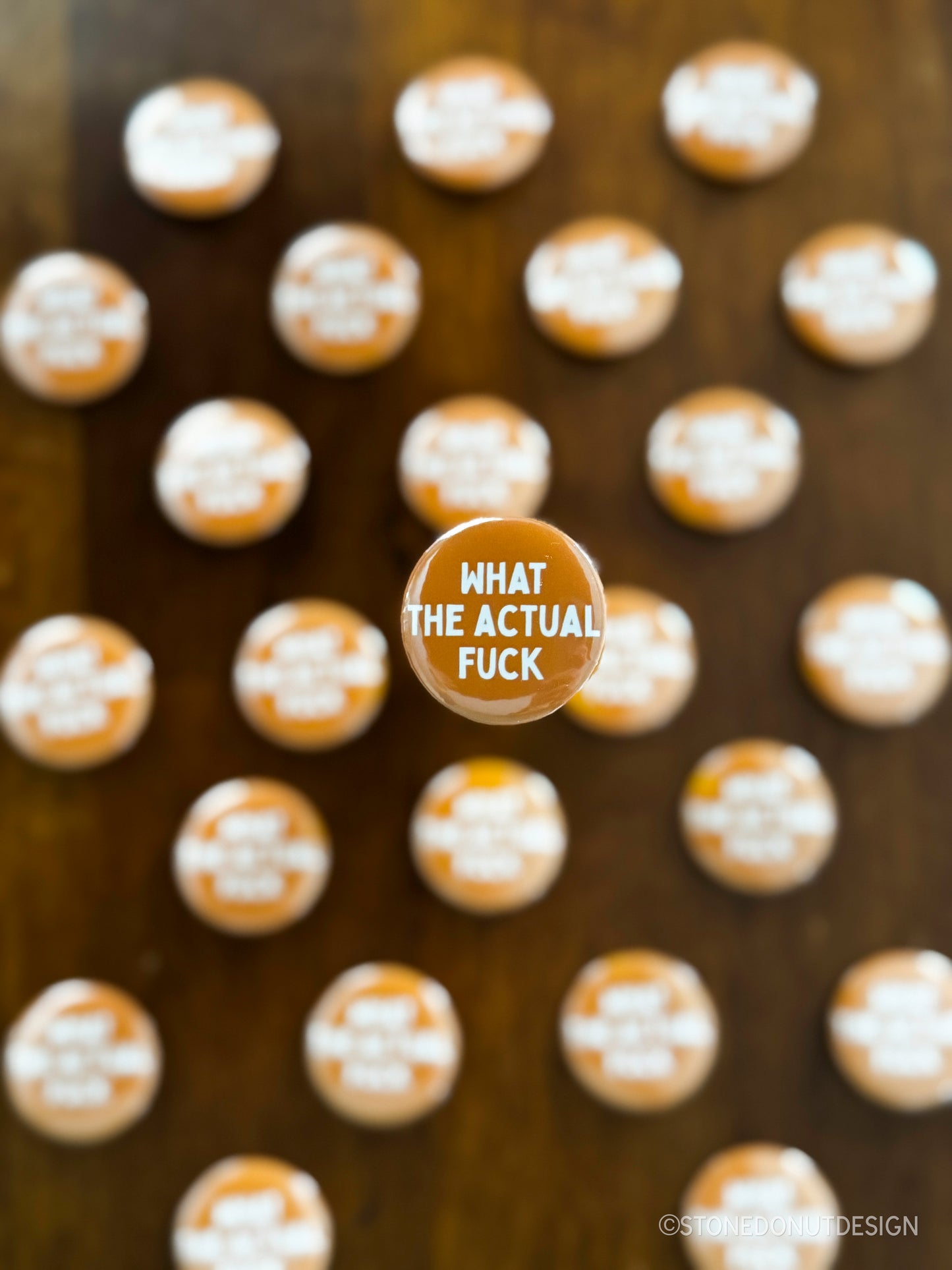 What the Actual Fuck Pinback Button