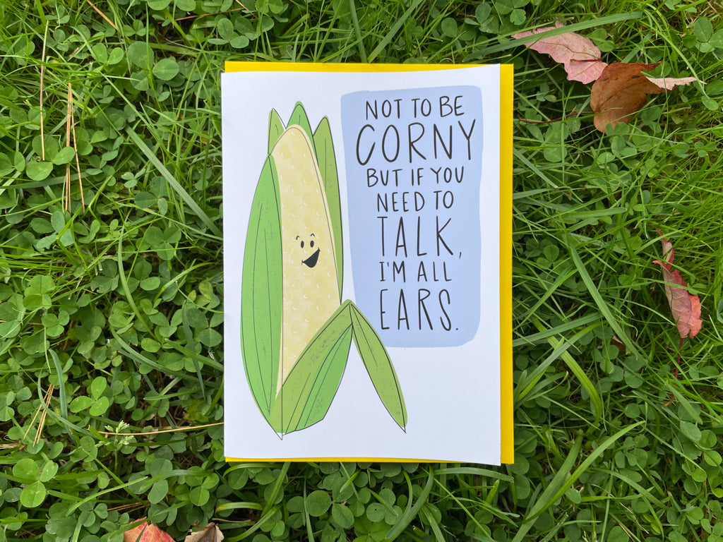 I'm All Ears Friendship Card by StoneDonut Design