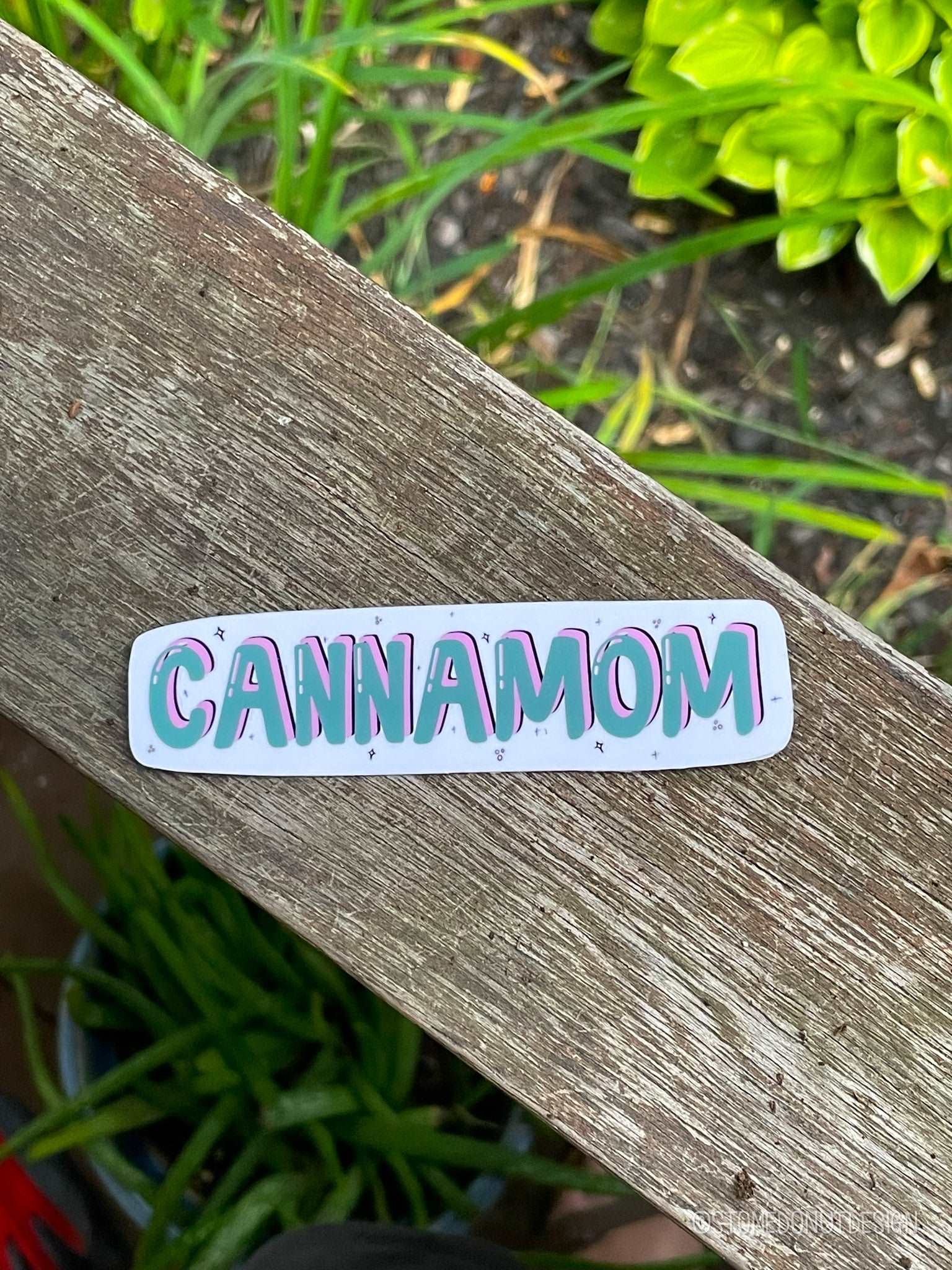 Cannamom Vinyl Sticker