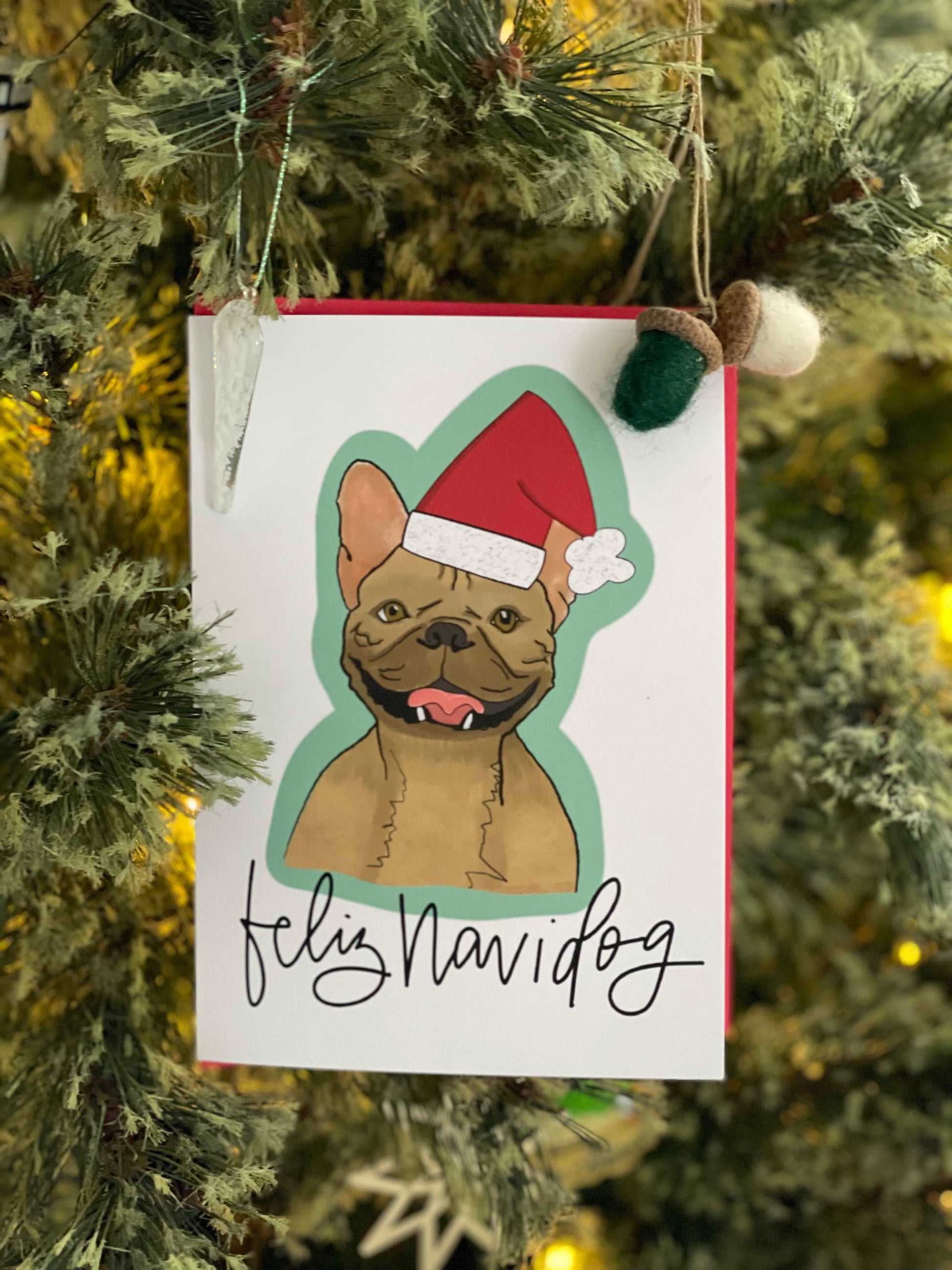 Feliz Navidog Pet Christmas Card