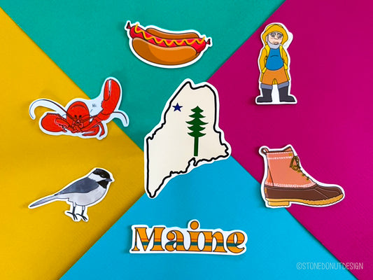Maine Sticker Pack (7)