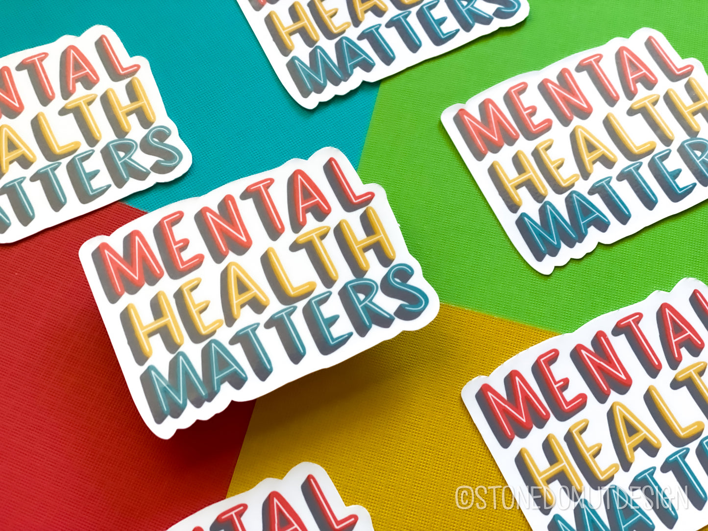 Mental Health Matters Vinyl Sticker