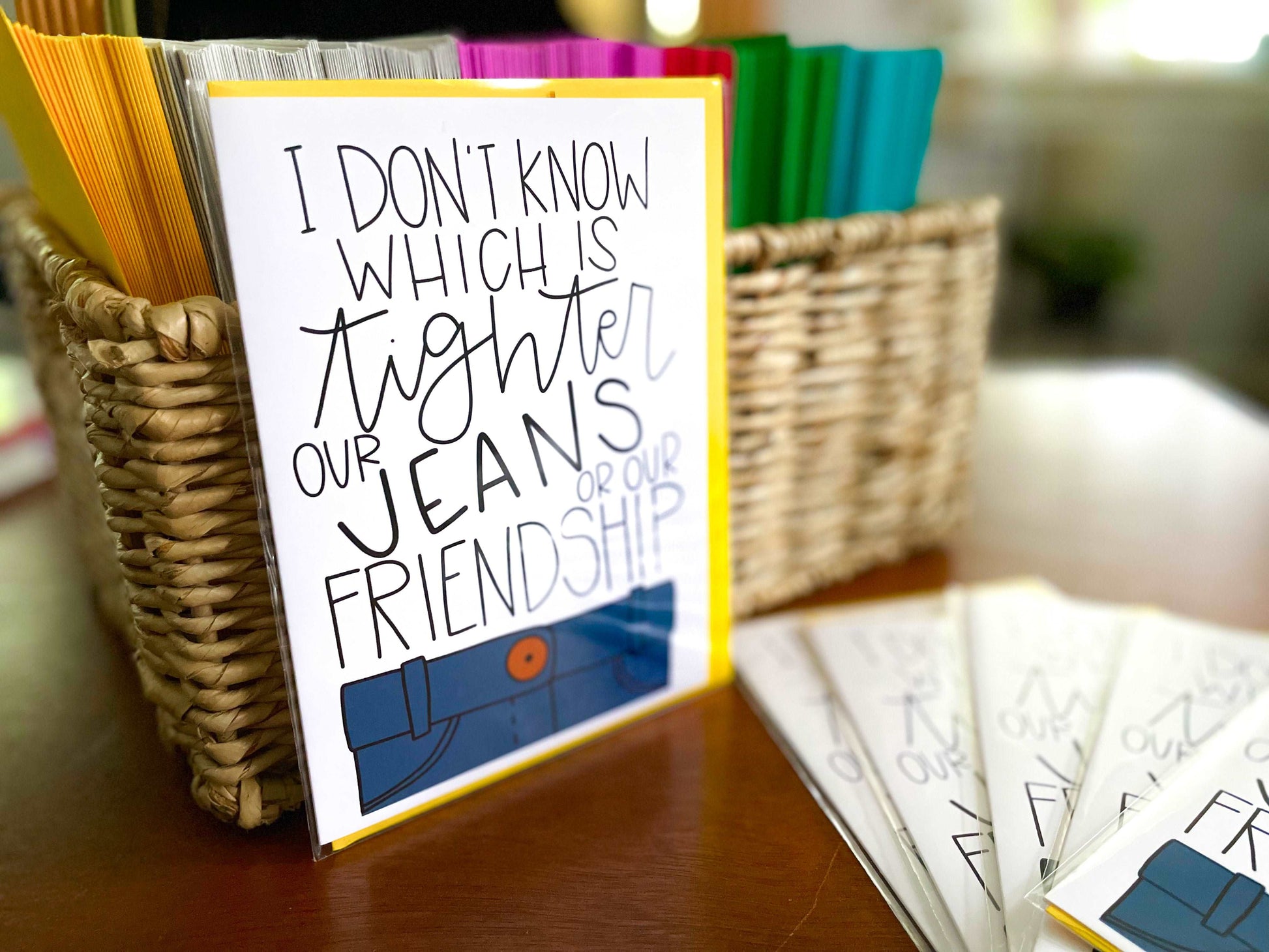 Funny Friendship Card by StoneDonut Design