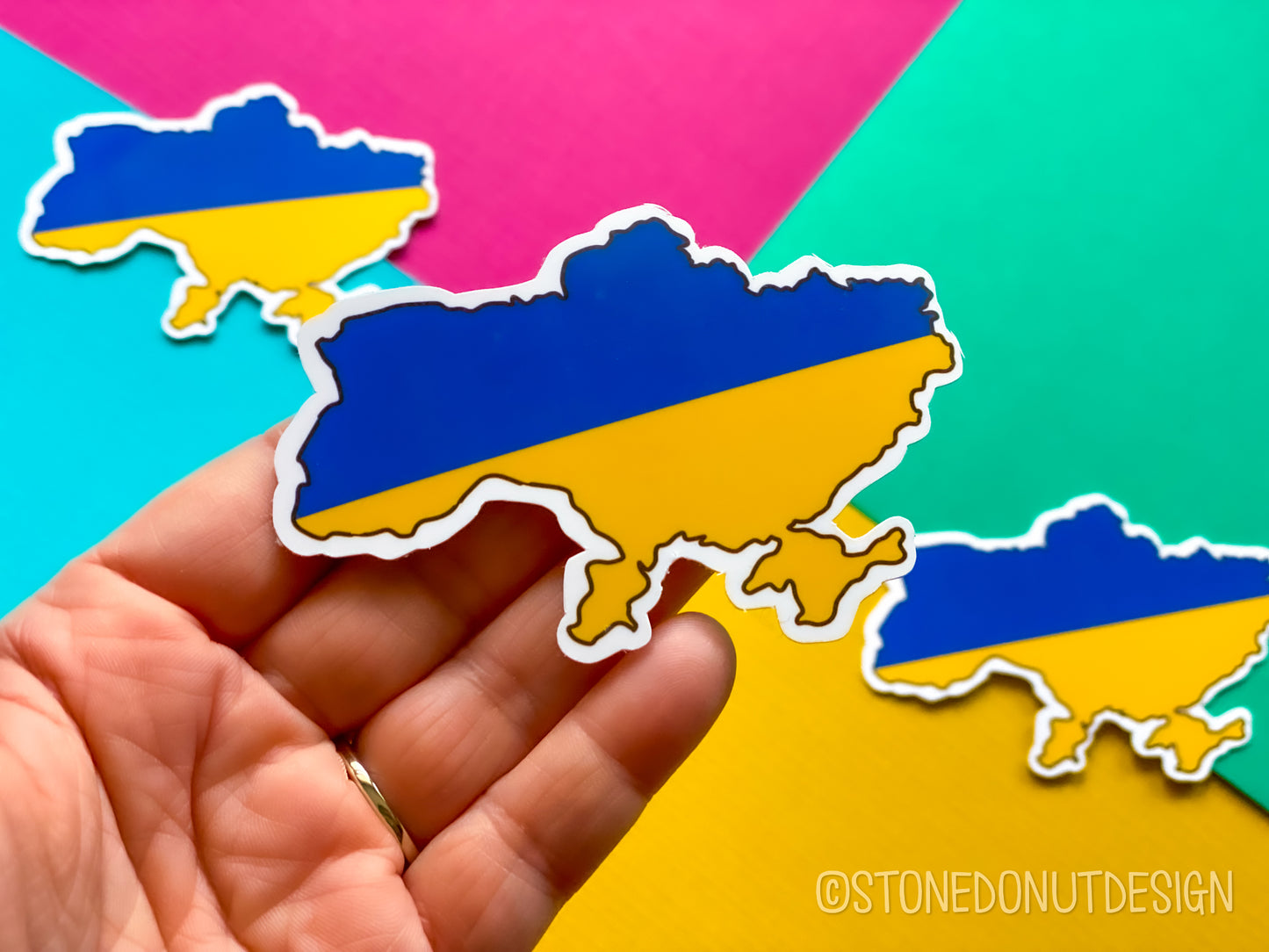 Ukraine Support Sticker