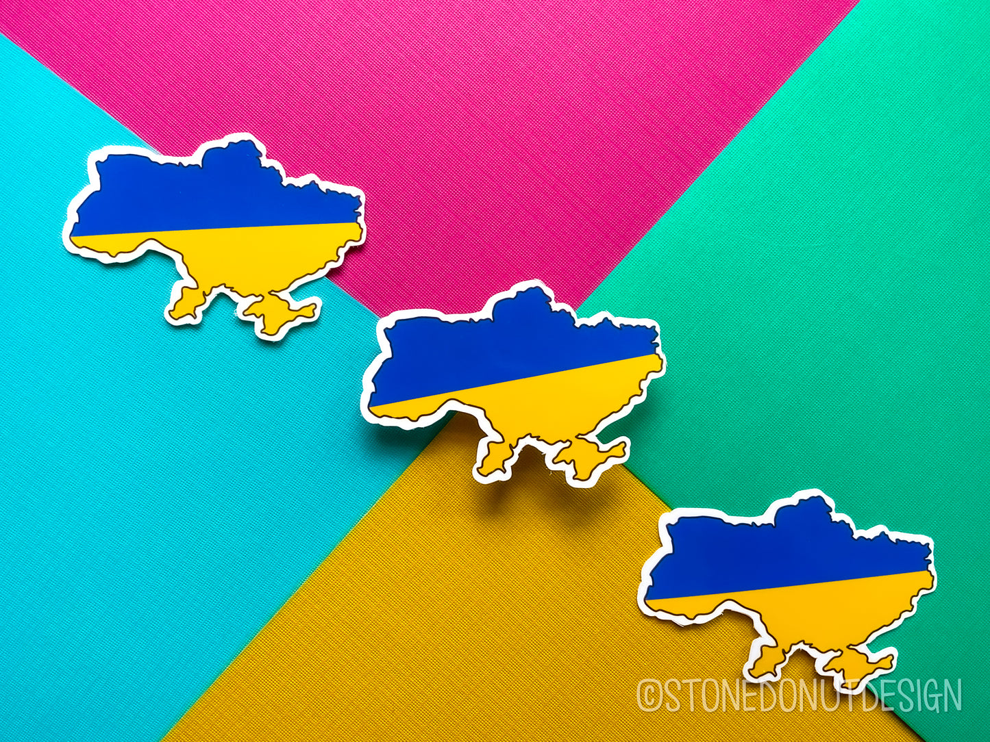 Ukraine Support Sticker