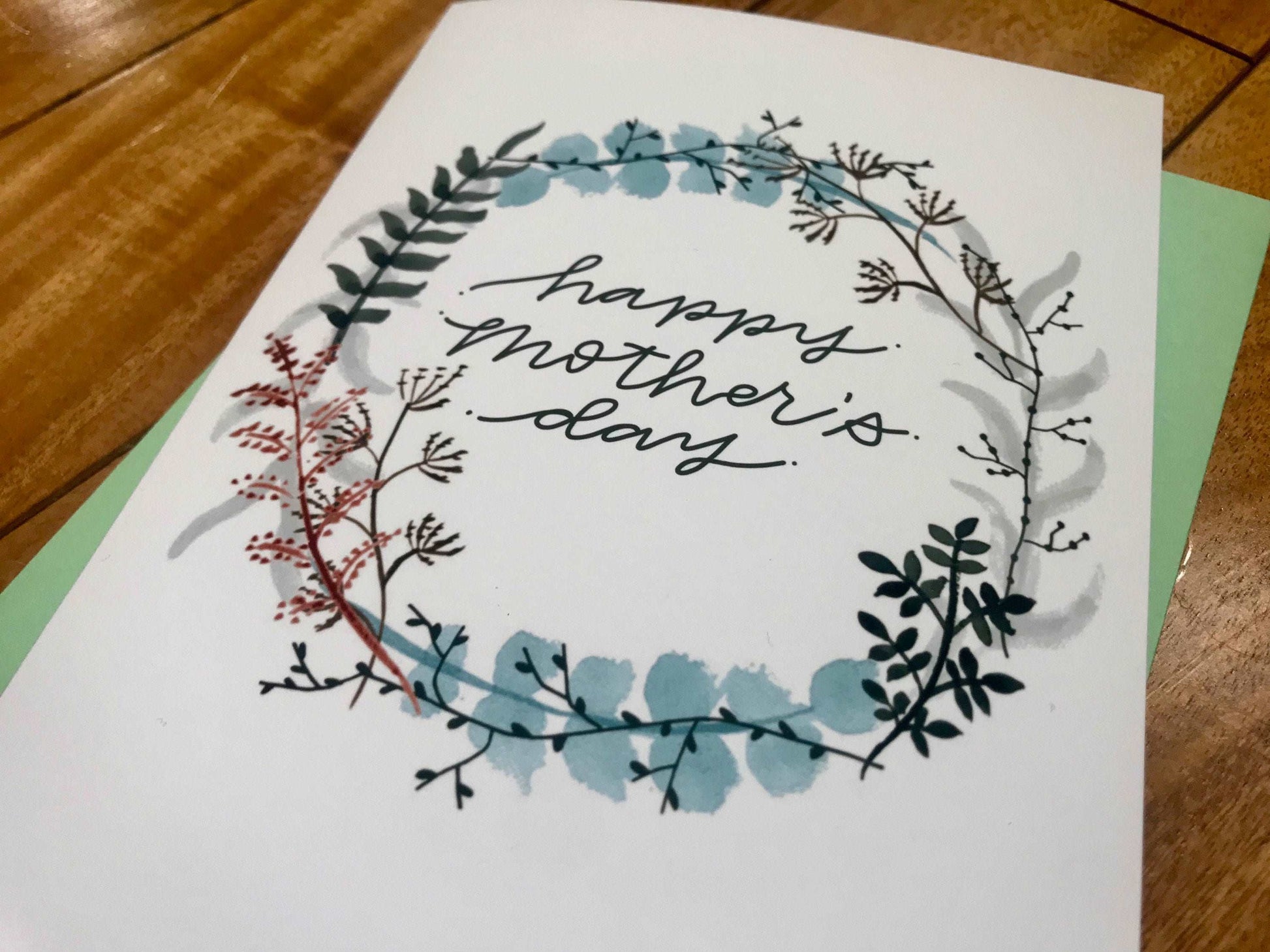Floral Mother's Day Card by StoneDonut Design