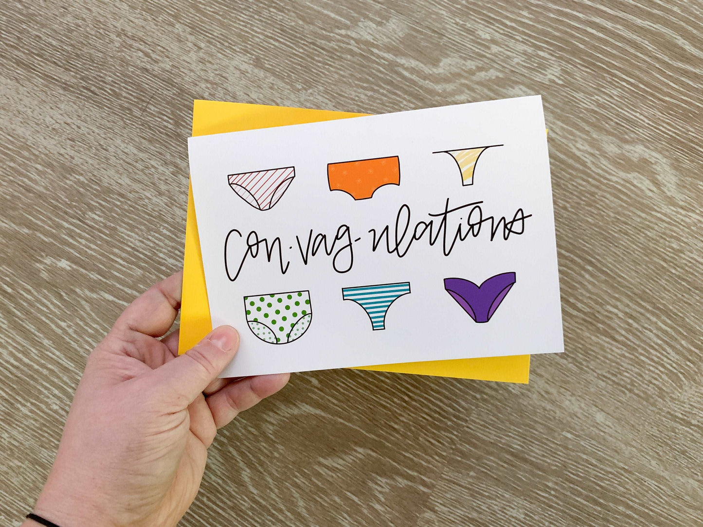 Female Surgery Gender Reassignment Vaginal Rejuvenation Card by StoneDonut Design
