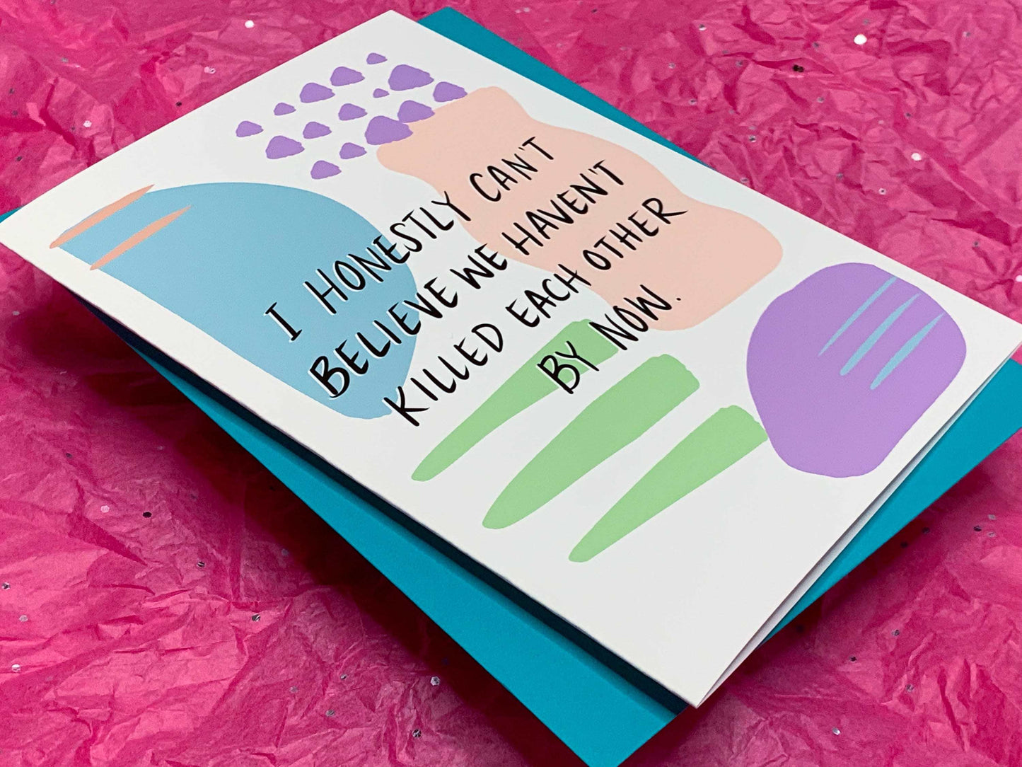 Funny Quarantine Valentine's Day Card by StoneDonut Design