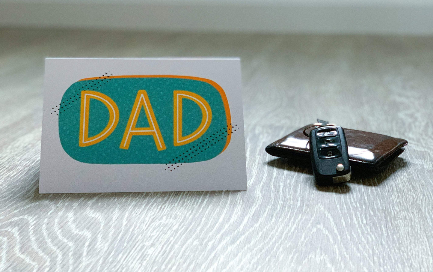 Simple Handmade Father's Day Card by StoneDonut Design