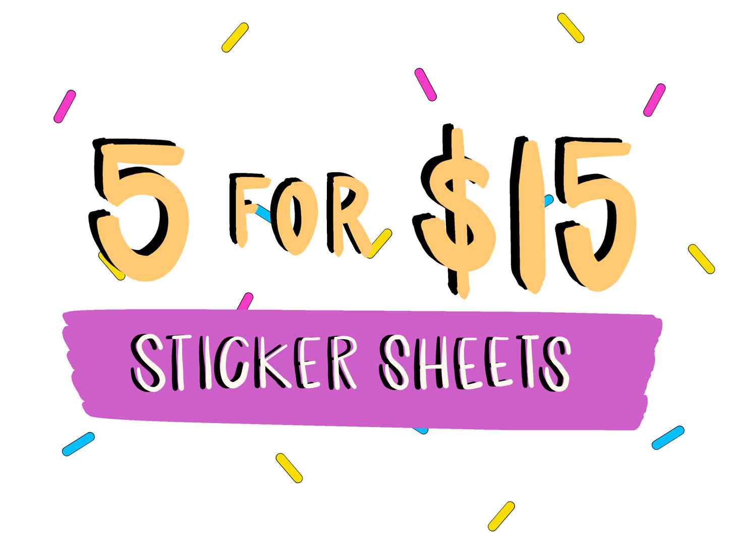 Sticker Sheet Bundle by StoneDonut Design