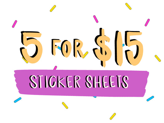 Sticker Sheet Bundle by StoneDonut Design