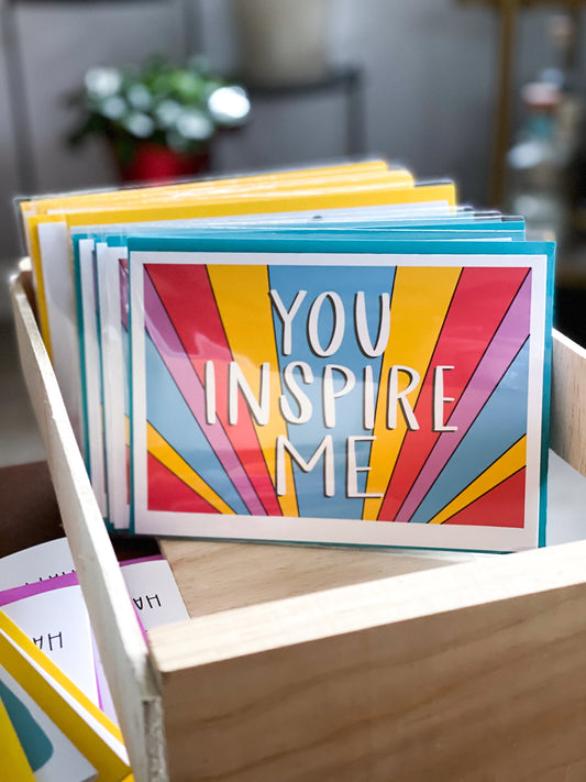 You Inspire Me by StoneDonut Design